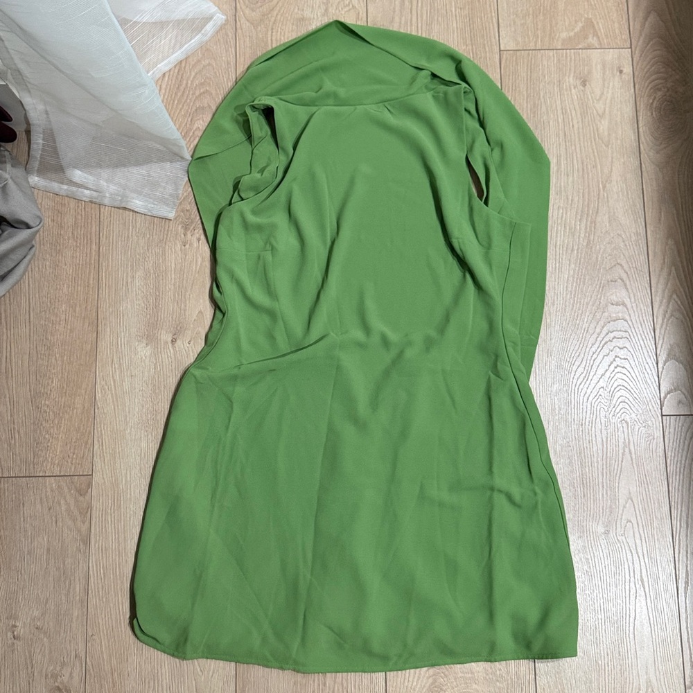Meshki Wynter Scarf Draped Mini Dress - NWT - Picture 5 of 7